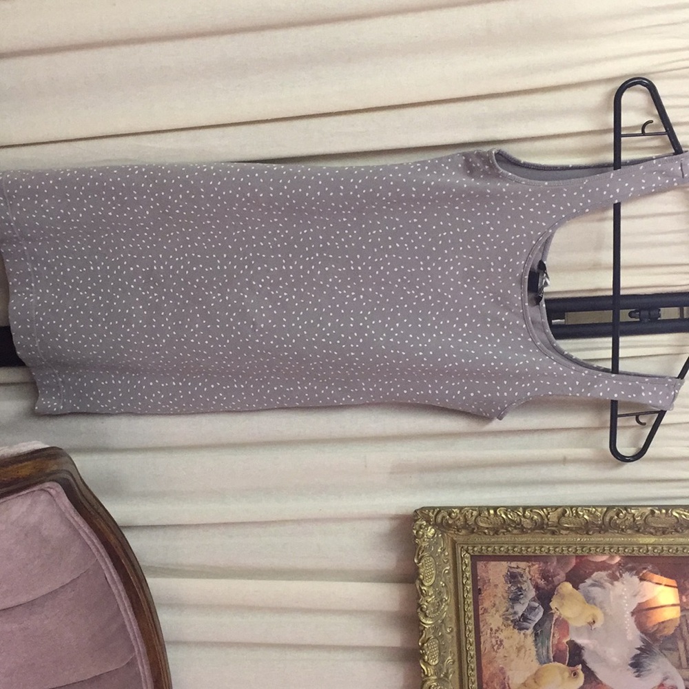 H&M bodycon grey dress